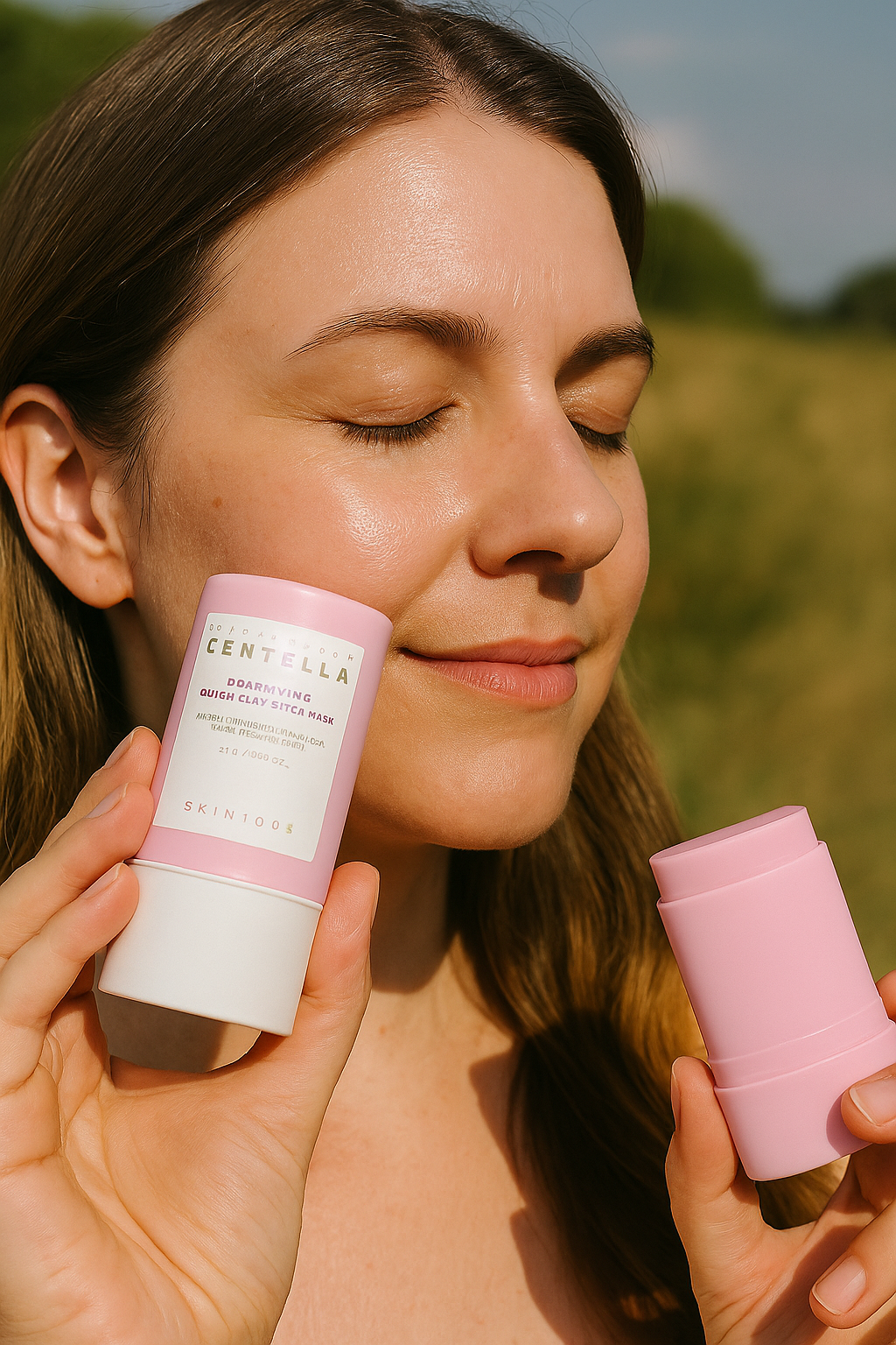 SKIN1004 Madagascar Centella Poremizing Quick Clay Stick Mask — Mascarilla Purificante en Barra